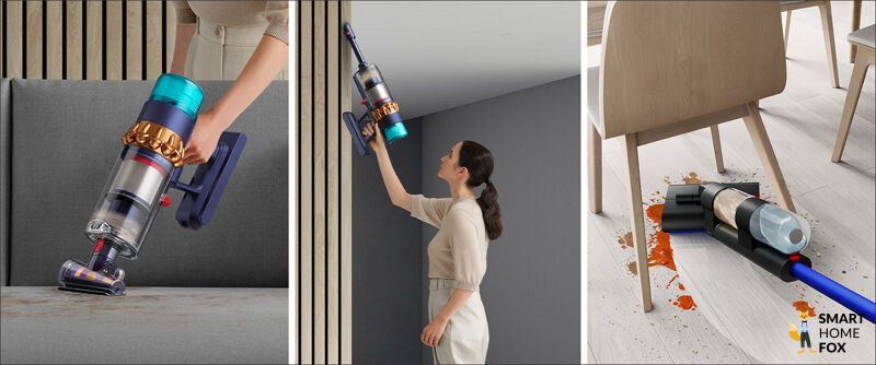 Das Highlight-Angebot der Dyson Frühjahrsputzkampagne wird benutzt um Zuhause zu putzen, der Dyson Gen5detect.